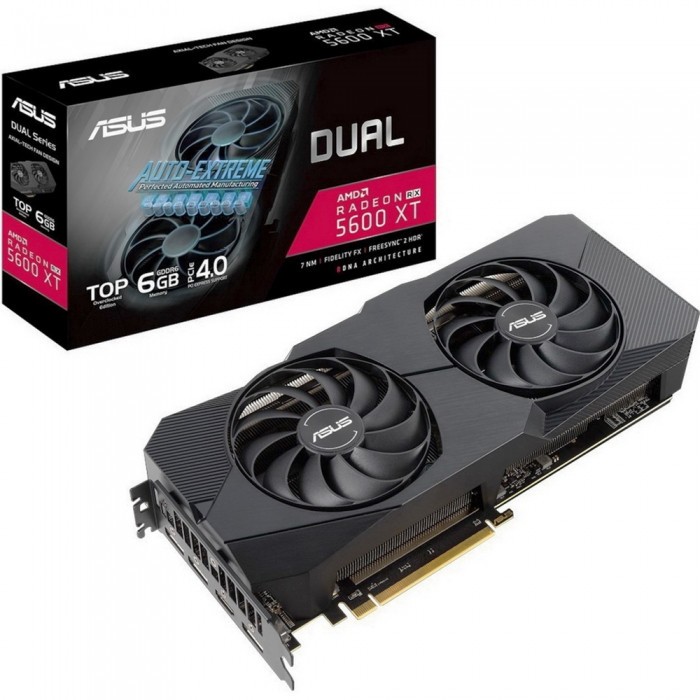 Видеокарта ASUS (DUAL-RX5600XT-T6G-EVO) AMD Radeon RX 5600 XT DUAL TOP Edition