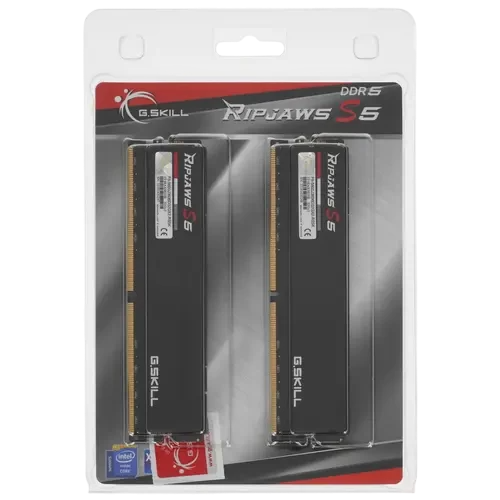 Оперативная память 64 Gb 5600 MHz G.Skill RIPJAWS S5 Black (F5-5600J3636D32GX2-RS5K)