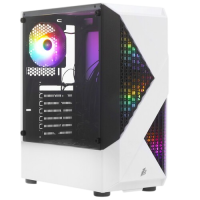 Компьютерный корпус 1STPLAYER FIREROSE F3-A ATX TG LED White (F3-A-WH-4F1)