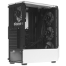 Компьютерный корпус 1STPLAYER FIREROSE F3-A ATX TG LED White (F3-A-WH-4F1)