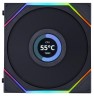 Комплект вентиляторов для корпуса Lian Li UNI FAN TL LCD 120 Reverse ARGB Black (G99.12RTLLCD3B.R0)