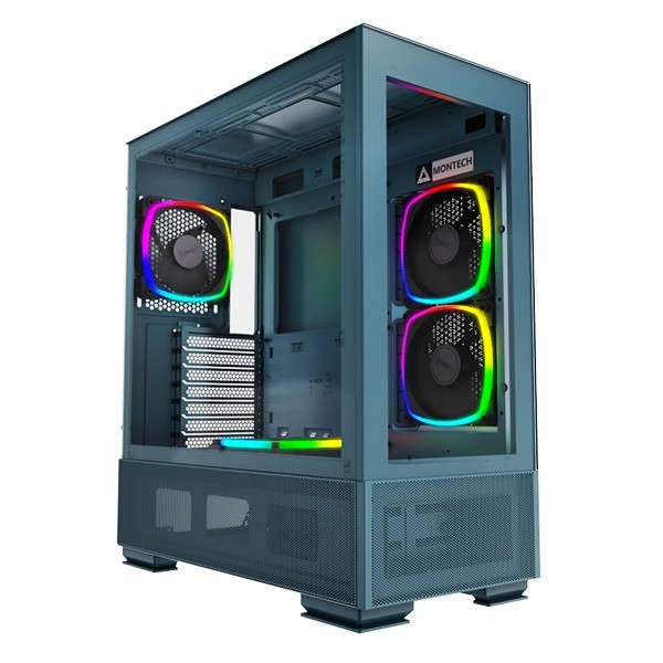 Компьютерный корпус Montech SKY TWO ARGB Morocco Blue (SKYTM) 