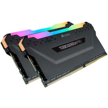 Оперативная память 16 Gb 4000 MHz Corsair VENGEANCE RGB Pro Black (CMW16GX4M2Z4000C18)