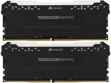 Оперативная память 16 Gb 4000 MHz Corsair VENGEANCE RGB Pro Black (CMW16GX4M2Z4000C18)