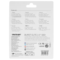 Твердотельный накопитель Patriot 960 Gb BURST E (PBE960GS25SSDR)