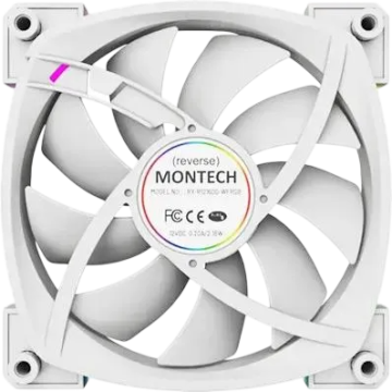 Вентилятор для корпуса Montech RX120 Reverse ARGB White (RX120W) PWM