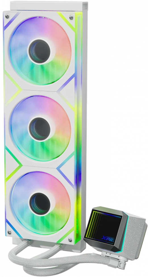 Система жидкостного охлаждения для процессора ADATA XPG Levante II 360 RGB White (LEVANTEII360-WHCWW)