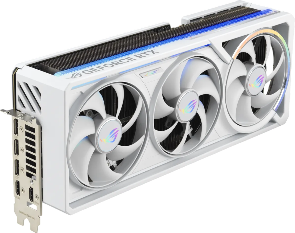 Видеокарта ASUS (ROG-ASTRAL-RTX5080-O16G-WHITE) GeForce RTX 5080 16GB ROG ASTRAL White OC (90YV0LV4-M0NA00)