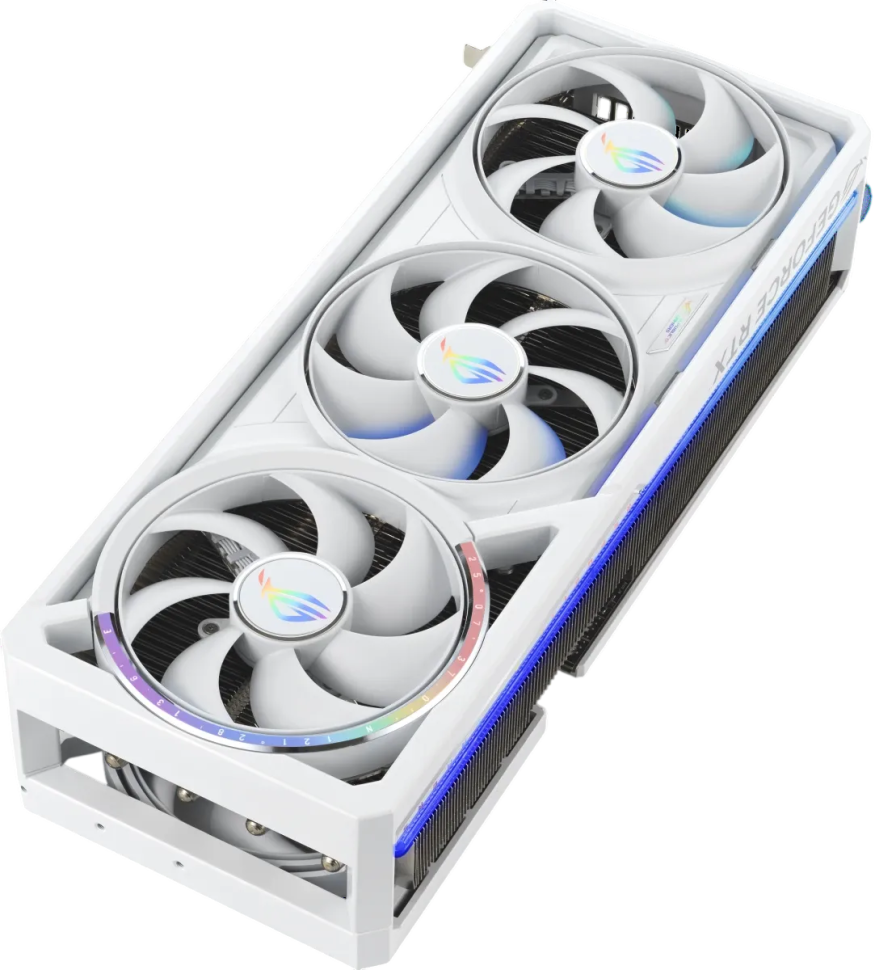 Видеокарта ASUS (ROG-ASTRAL-RTX5080-O16G-WHITE) GeForce RTX 5080 16GB ROG ASTRAL White OC (90YV0LV4-M0NA00)