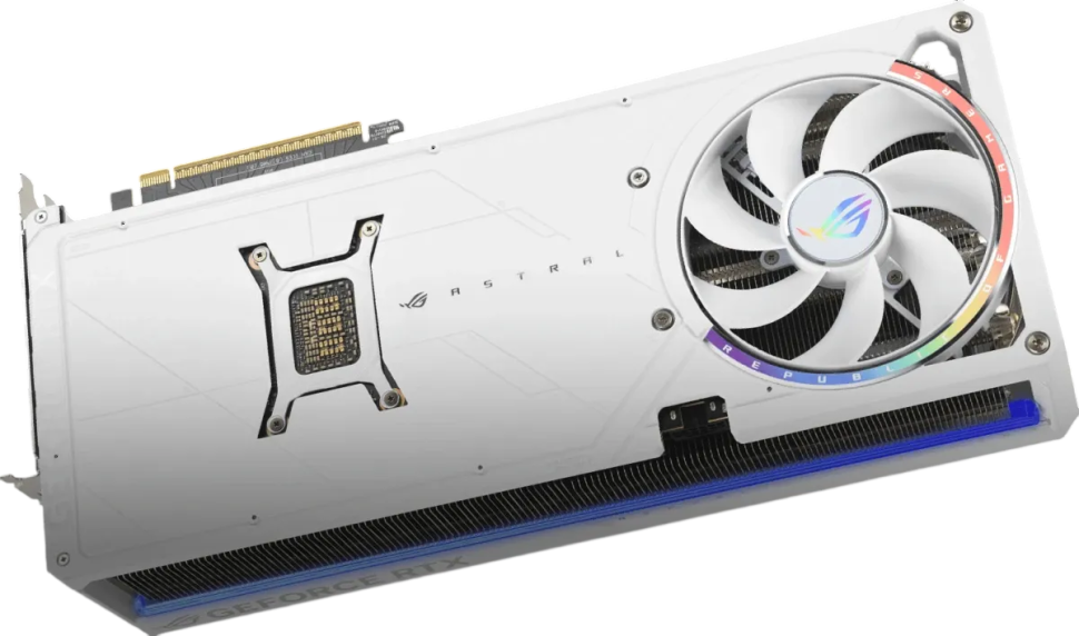 Видеокарта ASUS (ROG-ASTRAL-RTX5080-O16G-WHITE) GeForce RTX 5080 16GB ROG ASTRAL White OC (90YV0LV4-M0NA00)