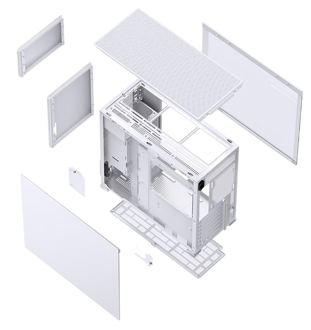 Компьютерный корпус JONSBO D41 STD TG White