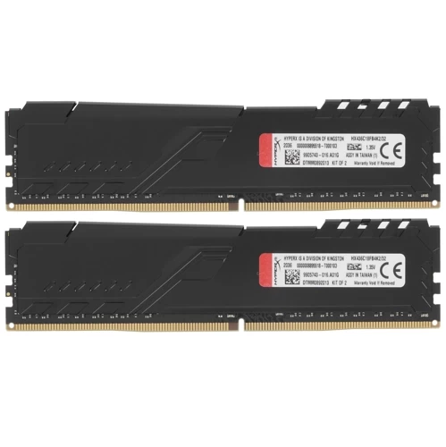 Оперативная память 32 Gb 3600 MHz Kingston HYPERX FURY Black (HX436C18FB4K2/32)