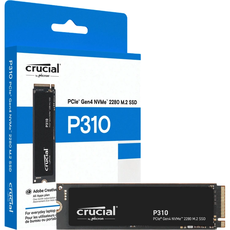 Твердотельный накопитель CRUCIAL 500 Gb P310 (CT500P310SSD8)
