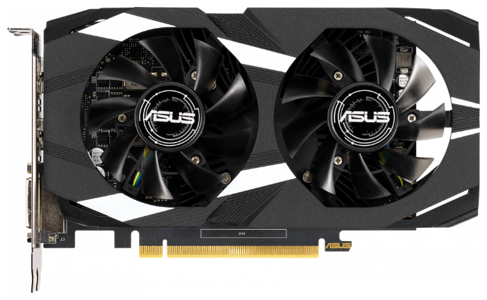 Видеокарта ASUS (DUAL-GTX1650-4G) GeForce GTX 1650 4GB DUAL