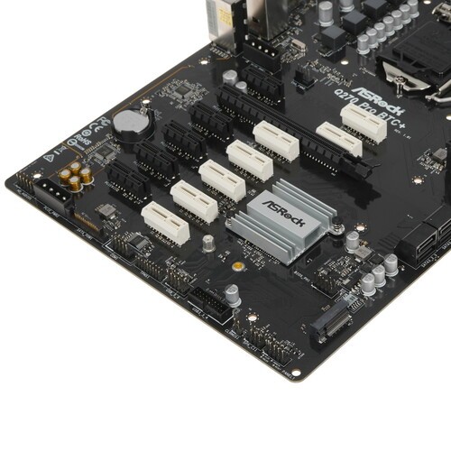 Материнская плата ASRock Q270 PRO BTC+