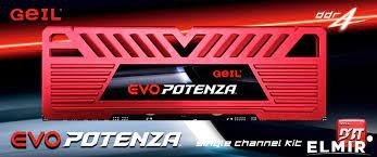 Оперативная память 8 Gb 2666 MHz GEIL EVO POTENZA Red (GPR48GB2666C19SC)