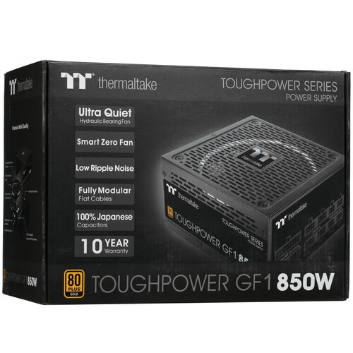 Блок питания Thermaltake 850W TOUGHPOWER GF1 PS-TPD-0850FNFAGE-1