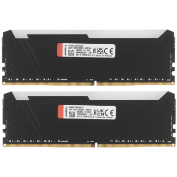 Оперативная память 32 Gb 3600 MHz Kingston FURY Beast RGB XMP Black (KF436C18BB2AK2/32)