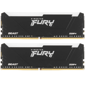 Оперативная память 32 Gb 3600 MHz Kingston FURY Beast RGB XMP Black (KF436C18BB2AK2/32)