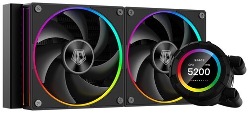 Система жидкостного охлаждения для процессора ID-COOLING SL240 Black PWM