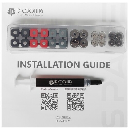 Система жидкостного охлаждения для процессора ID-COOLING SL240 Black PWM