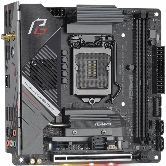 Материнская плата ASRock Z490 PHANTOM GAMING-ITX/TB3