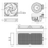 Система жидкостного охлаждения для процессора Arctic Cooling Liquid Freezer III-240 Black (ACFRE00134A) 