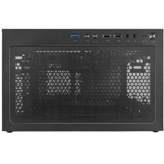 Компьютерный корпус 1STPLAYER TRILOBITE T3 Black TG LED fans (T3-BK-4F1)