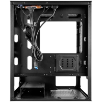 Компьютерный корпус 1STPLAYER TRILOBITE T3 Black TG LED fans (T3-BK-4F1)