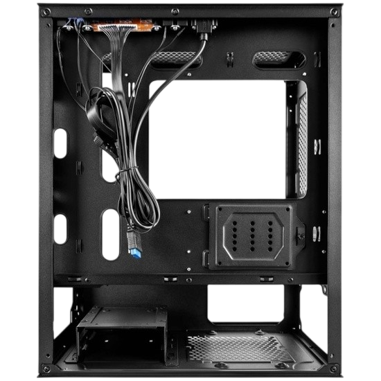 Компьютерный корпус 1STPLAYER TRILOBITE T3 Black TG LED fans (T3-BK-4F1)