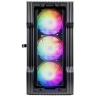Компьютерный корпус 1STPLAYER TRILOBITE T3 Black TG LED fans (T3-BK-4F1)