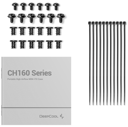 Компьютерный корпус Deepcool CH160 Black (R-CH160-BKNGI0-G-1)