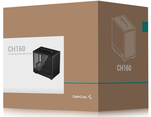 Компьютерный корпус Deepcool CH160 Black (R-CH160-BKNGI0-G-1)