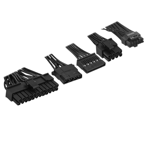 Блок питания 1STPLAYER 850W ACK SILVER Black (HA-850BA7-BK) 16 Pin (PCIe 5.0 Connector Cable Details)