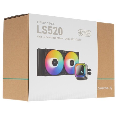 Система жидкостного охлаждения для процессора Deepcool LS520 R-LS520-BKAMNT-G-1 PWM
