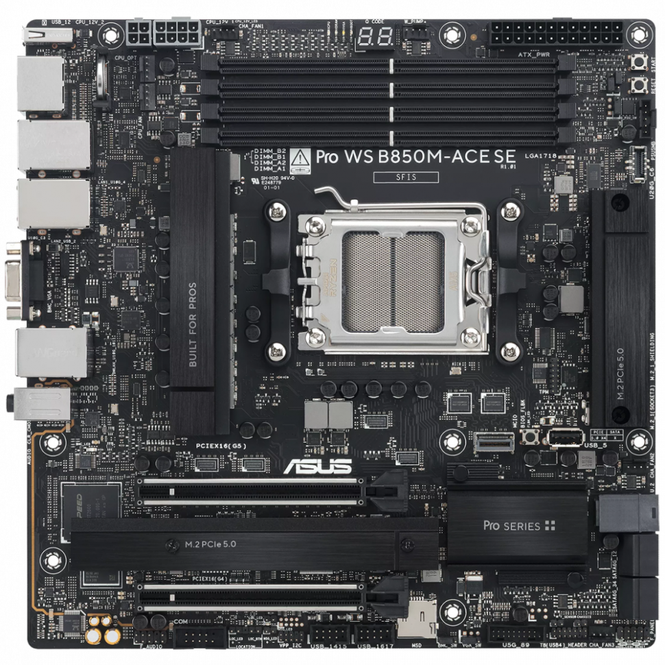 Материнская плата ASUS PRO WS B850M-ACE SE (90MB1MN0-M0EAY0)