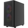 Компьютерный корпус Powercase Mistral Micro EM18 TG ARGB Black (CMMEM18B-A3)