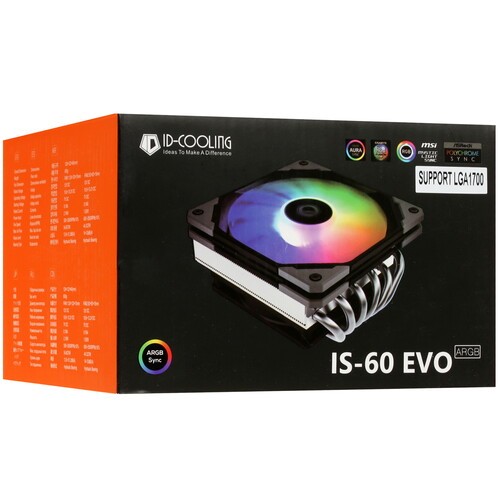 Кулер для процессора ID-COOLING IS-60 EVO ARGB