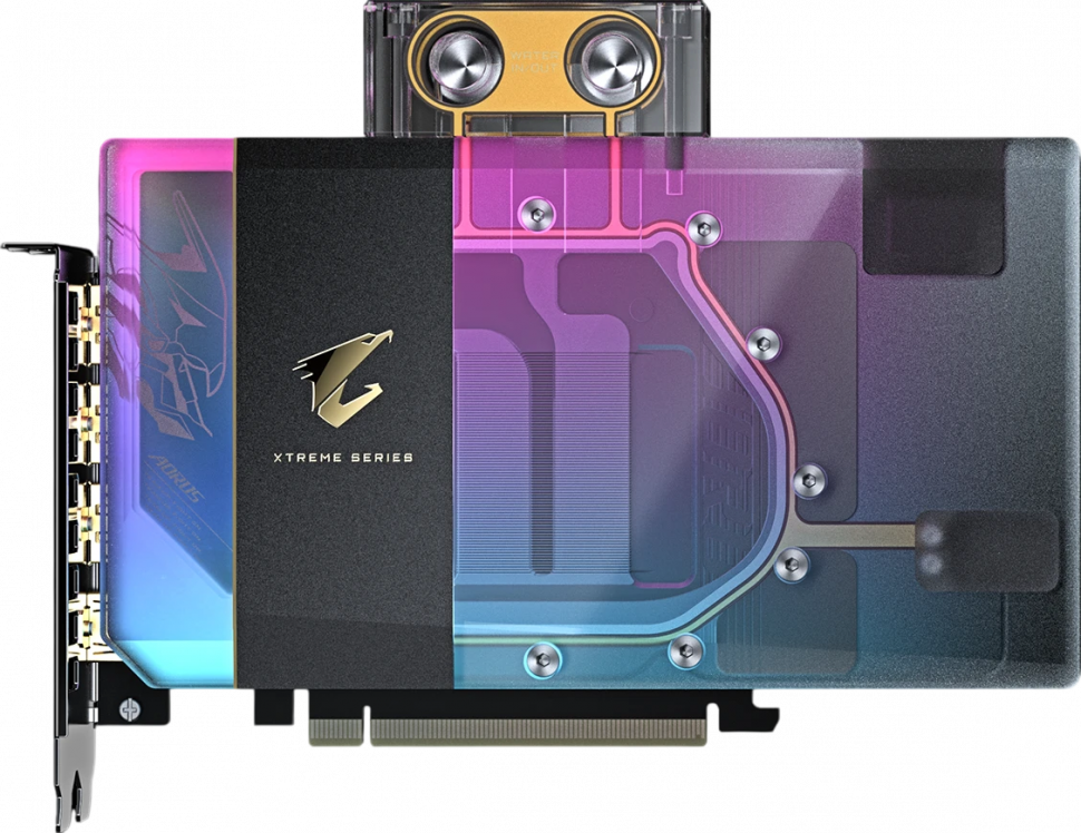 Видеокарта Gigabyte (GV-N5080AORUSX WB-16GD) GeForce RTX 5080 16GB XTREME WATERFORCE WB
