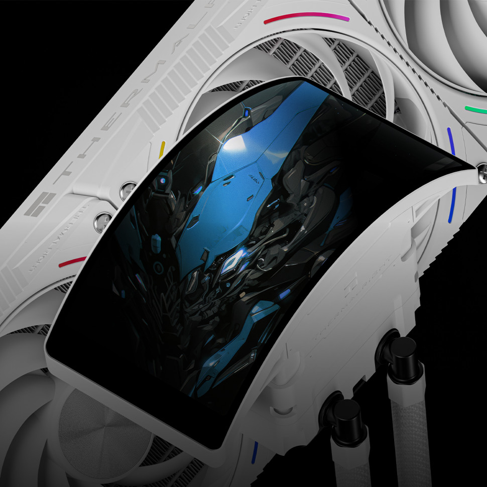 Система жидкостного охлаждения для процессора Thermalright Rainbow Vision 360 Turbo ARGB White (RRV360TAW)