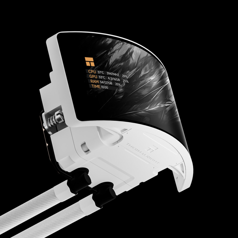 Система жидкостного охлаждения для процессора Thermalright Rainbow Vision 360 Turbo ARGB White (RRV360TAW)