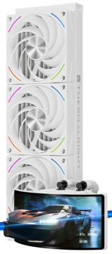 Система жидкостного охлаждения для процессора Thermalright Rainbow Vision 360 Turbo ARGB White (RRV360TAW)