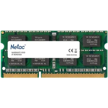 Оперативная память 8 Gb 1600 MHz NETAC BASIC (NTBSD3N16SP-08)