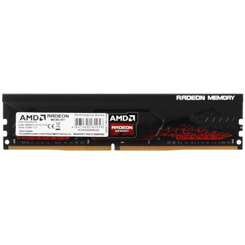 Оперативная память 16 Gb 2666 MHz AMD R7 Performance Series Black (R7S416G2606U2S)