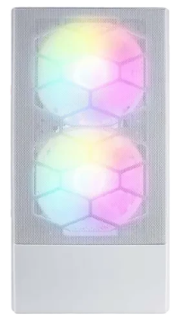Компьютерный корпус 1STPLAYER FIREBASE X4-M TG LED White (X4-M-WH-2F1P-W-1F1-W)