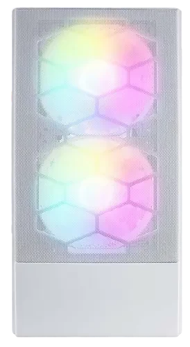 Компьютерный корпус 1STPLAYER FIREBASE X4-M TG LED White (X4-M-WH-2F1P-W-1F1-W)