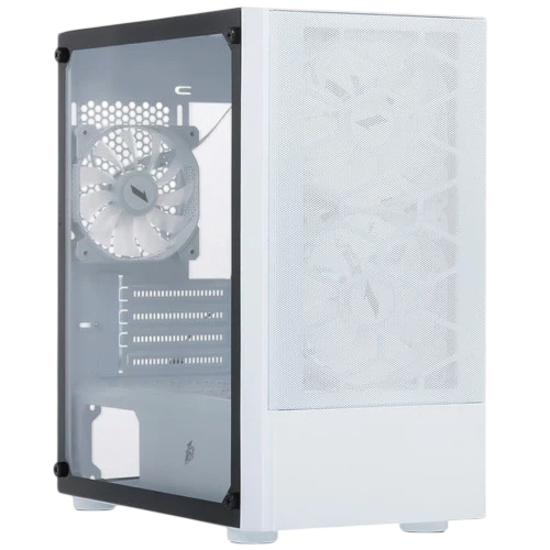 Компьютерный корпус 1STPLAYER FIREBASE X4-M TG LED White (X4-M-WH-2F1P-W-1F1-W)