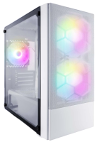 Компьютерный корпус 1STPLAYER FIREBASE X4-M TG LED White (X4-M-WH-2F1P-W-1F1-W)