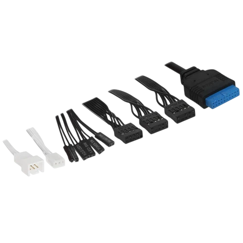 Компьютерный корпус 1STPLAYER FIREBASE X4-M TG LED White (X4-M-WH-2F1P-W-1F1-W)