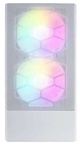 Компьютерный корпус 1STPLAYER FIREBASE X4-M TG LED White (X4-M-WH-2F1P-W-1F1-W)